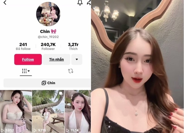Nữ Tiktoker Chin địt cười tươi rói - VIET69